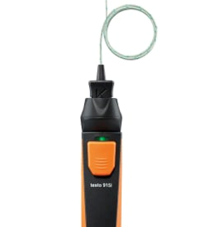 testo 915i - testo 915i - Termómetro inalámbrico con sonda de temperatura flexible TC tipo K y manejo con smartphone