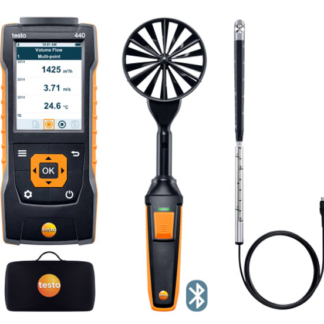 Set combinado para caudal 2 testo 440 con Bluetooth®