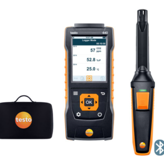 Set de CO₂ testo 440 con Bluetooth®