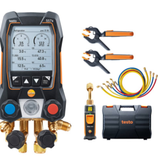 Set de vacío Smart testo 557s con tubos flexibles de llenado