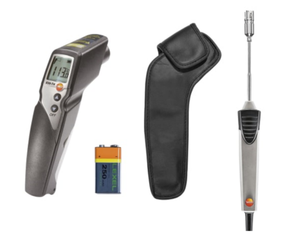 Set testo 830-T4 - Termómetro infrarrojo