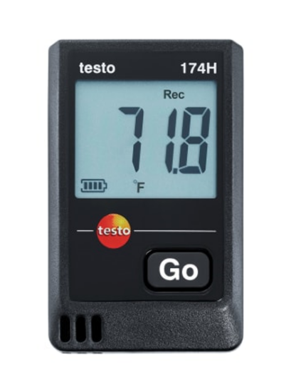 testo 174H - Mini registrador de datos de temperatura y humedad