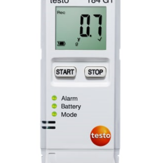 testo 184 G1 - registrador de datos para vibraciones, humedad y temperatura con fines de supervisión durante el transporte