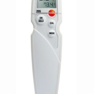 testo 205 - Medidor de pH-temperatura con una sola mano