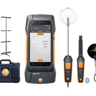 testo 400 IAQ y kit de confort con trípode