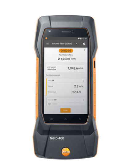 testo 400 - Medidor para climatización universal