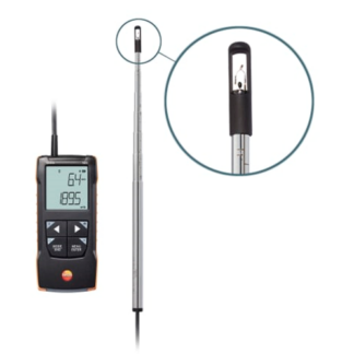 testo 425 - Anemómetro digital de hilo caliente con conexión a la aplicación