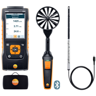 testo 440 - ComboKit de flujo de aire 1 con Bluetooth