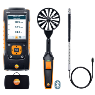 testo 440 - ComboKit de flujo de aire 2 con Bluetooth