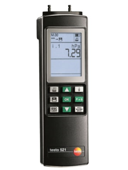 testo 521-1 - Manómetro diferencial (0,2 % del f.e.)