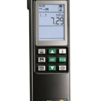 testo 521-1 - Medidor de presión diferencial de 0 a 100 hPa (precisión ±0,2 % de f.v.)