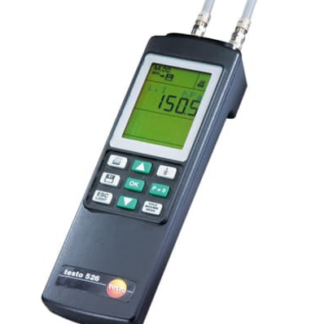 testo 526-2 - Medidor de presión diferencial de 0 a 2000 hPa (precisión ±0,05 % de f.v.)