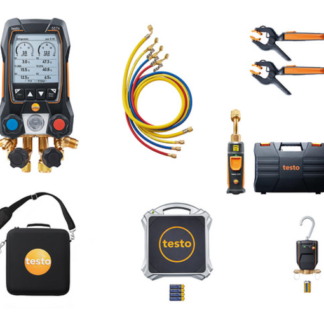 testo 557s - Set todoterreno para bombas de calor