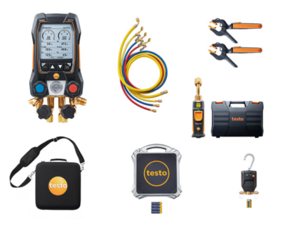 testo 557s - Set todoterreno para bombas de calor