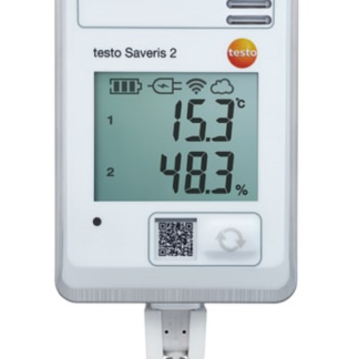 testo Saveris 2-H1 - Registrador de datos WiFi con pantalla y sonda de temperatura y humedad integrada